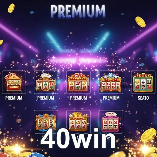 Imagem de jogos no site 40win, destacando entretenimento e diversão.